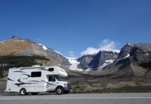 Road trip aux USA en camping car Photo d'un camping car au YellowStone
